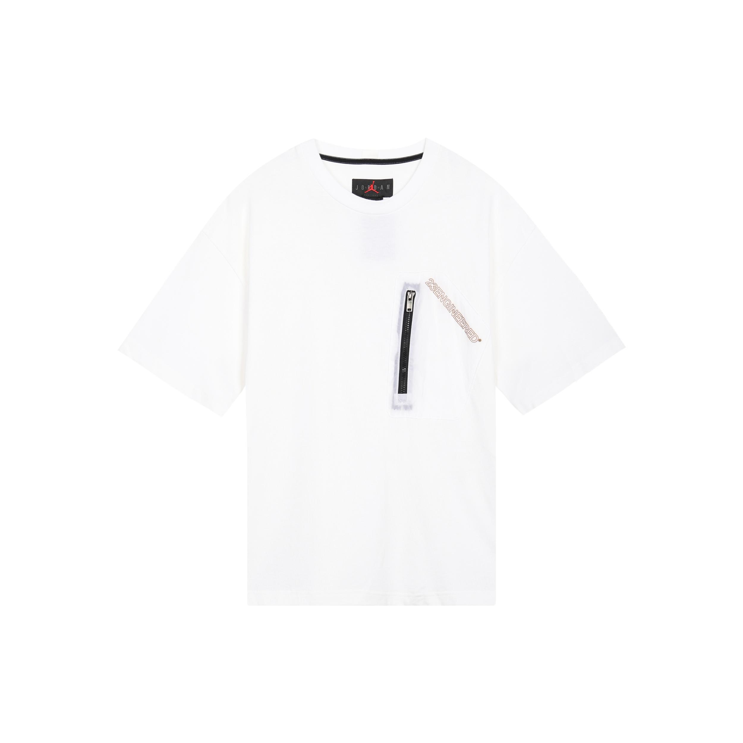Jordan Drop Shoulder Sleeve T-Shirt Men s White CK9187-100 XL