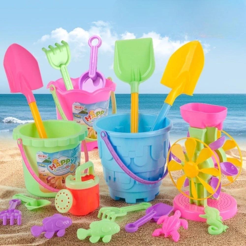 Children's Beach Toy Set Baby Playing In Water And Sand Large Shovel Beach Bucket Sand Digging Tool Sand Toy