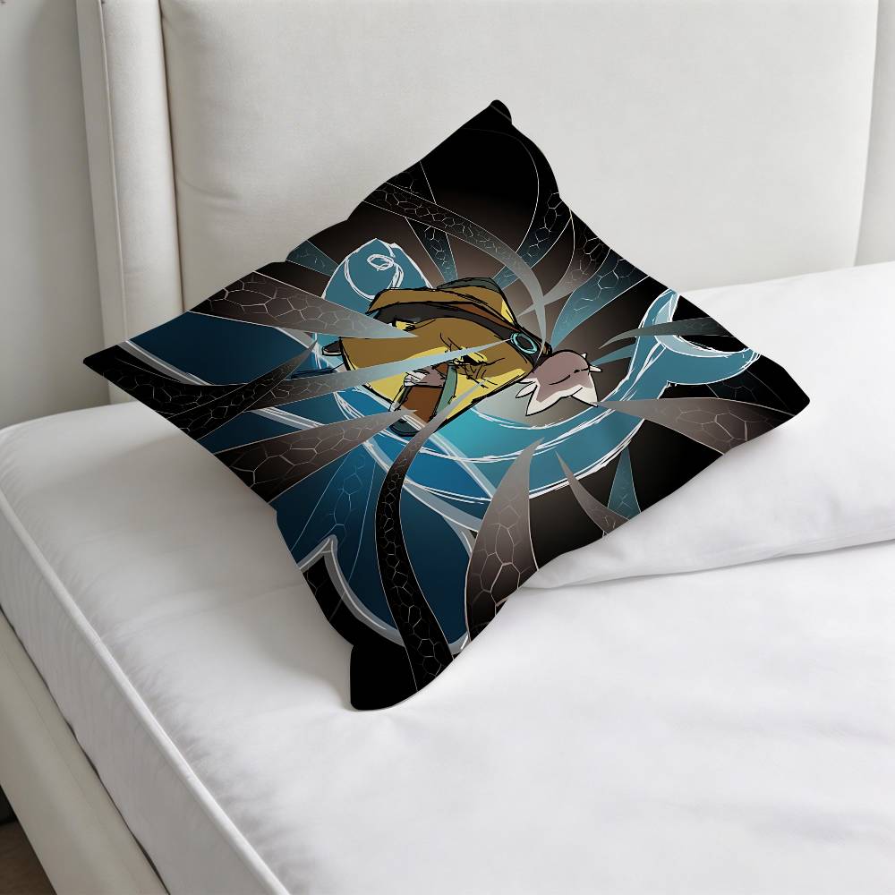 Game NNine Solss Decorative Square Pillow Cover Soft Comfortable Pillow Case Sofa Bed Home Decoration