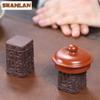 Relief Taotie Yixing Purple Clay Teapot Cover Holder Aesthetic Cover Frame Zisha Pot Lid Shelf Zisha Tea Services Ornaments