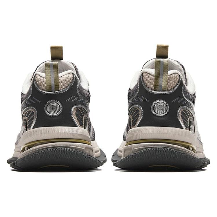 New ANTA Champion Series Running Shoes Men Low Top Black Gray Color 112348805A-2