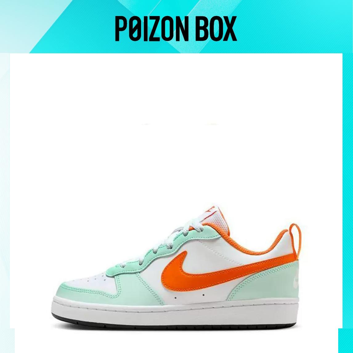 

кроссовки Nike Court Borough Low 2 Mint Foam Safety Orange GS FN3687-181