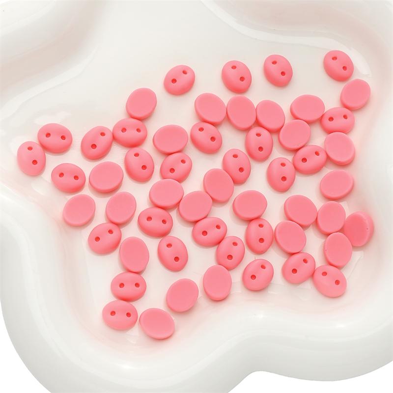 

20/60 шт. Акриловые милые аксессуары в виде свиного пятачка 9x8mm 20pcs розовый