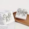 24pcs Bow Jewelry Boxes Necklaces Earring and Ring Jewelrys Display Case Cardboard Storage Box Valentine's Day Jewelry Packaging