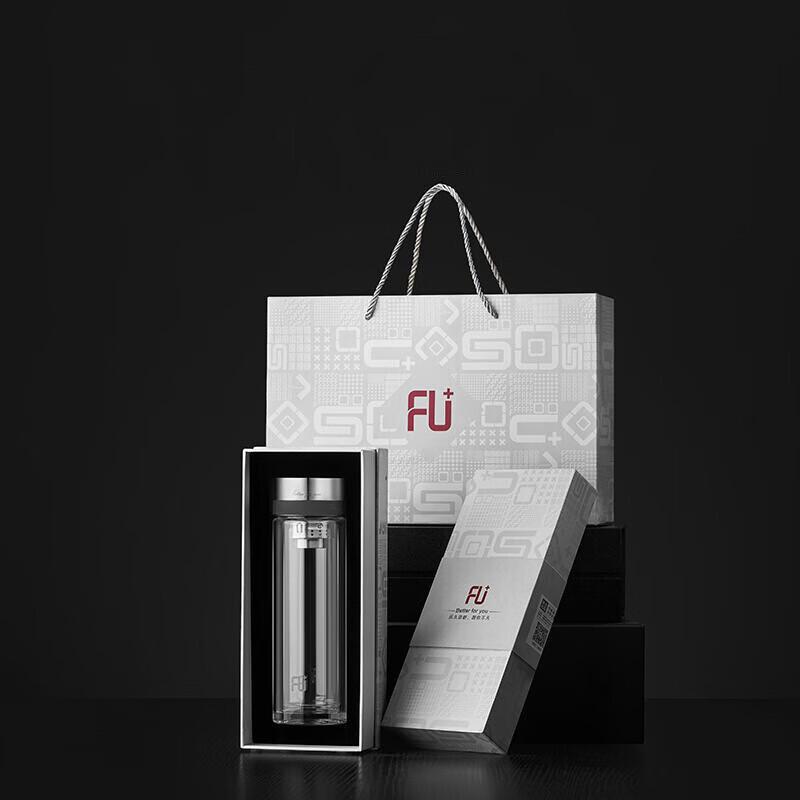 Fuguang FUyun Double-Layer Borosilicate Glass Water Cup