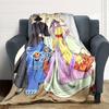 1Pc Fantasy Anime Character Blanket For Couch Bed Plush Cozy Fuzzy Blanket Super Soft Warm Blankets For Fall And Winter 0918201