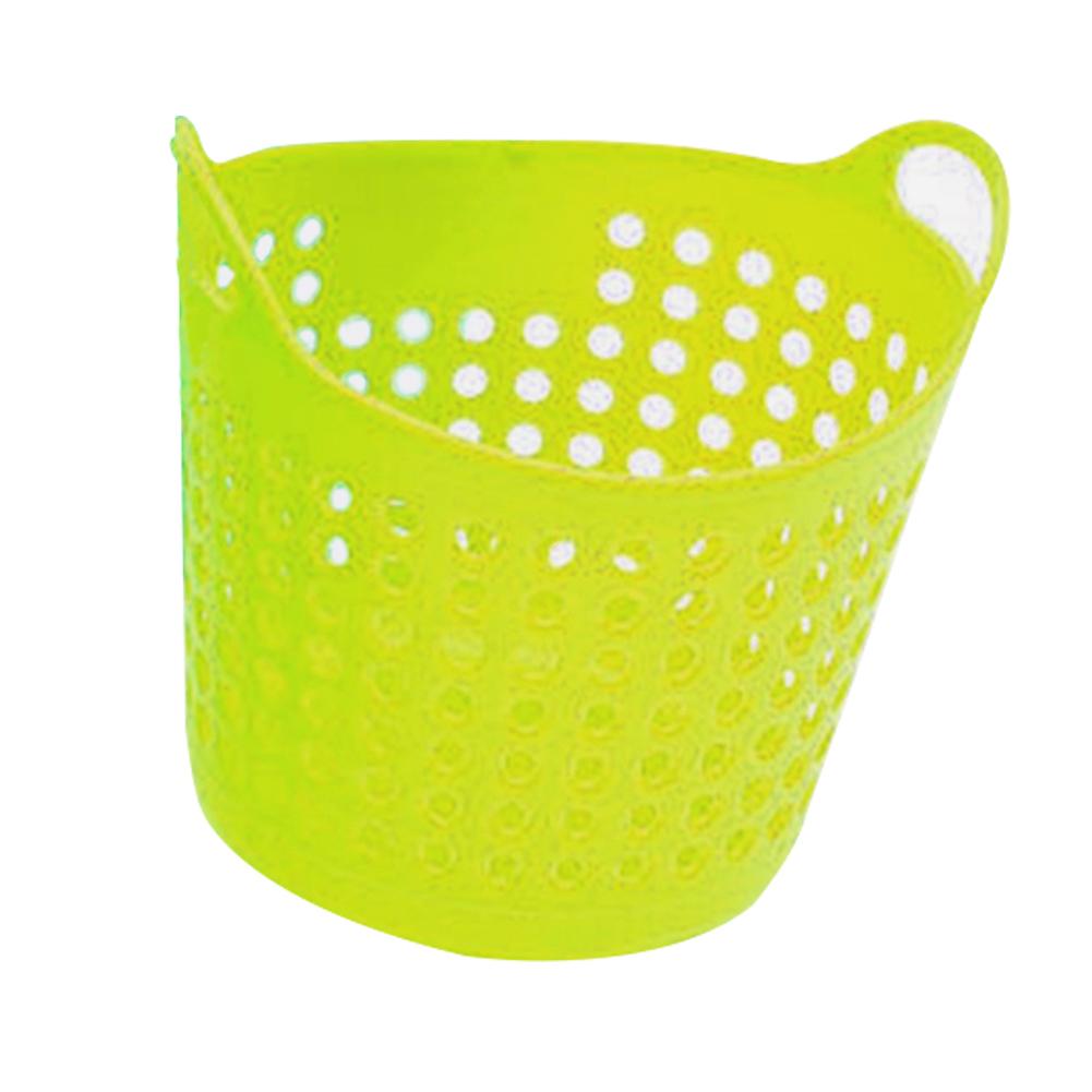 Portable Mini Plastic Basket Stationery Cosmetic Storage Basket Desk Storage Basket Jewelry Organizer Kitcken Storage Baskets