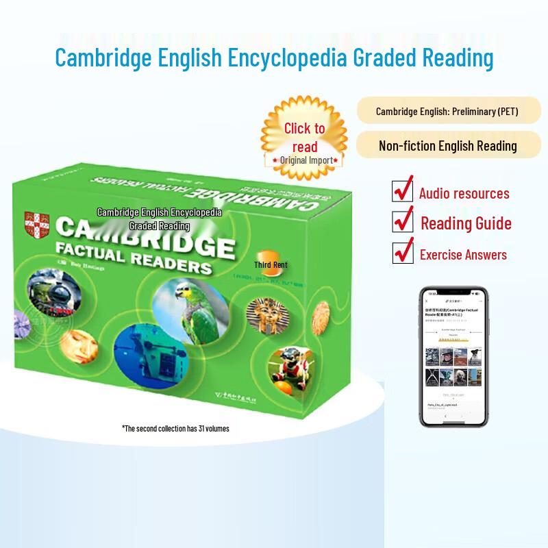 Cambridge English Encyclopedia Graded Readers Series 3 (31 Books)