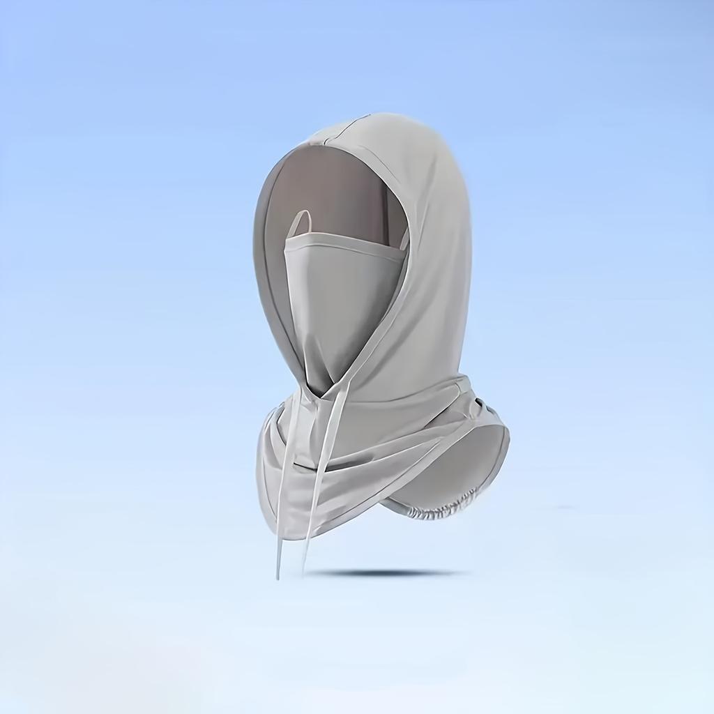 Men's & Women's Full Face Mask with Neck Coverage - Quick-Dry Breathable, Elastic Sporty Design for Cycling, Outdoor Activities & Casual Wear