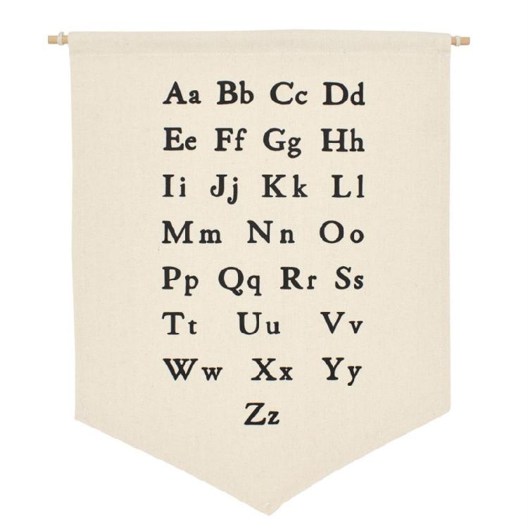

Nursery Room Pendants Kids Room Wall Art Display Words Letters for Banner Orname 1