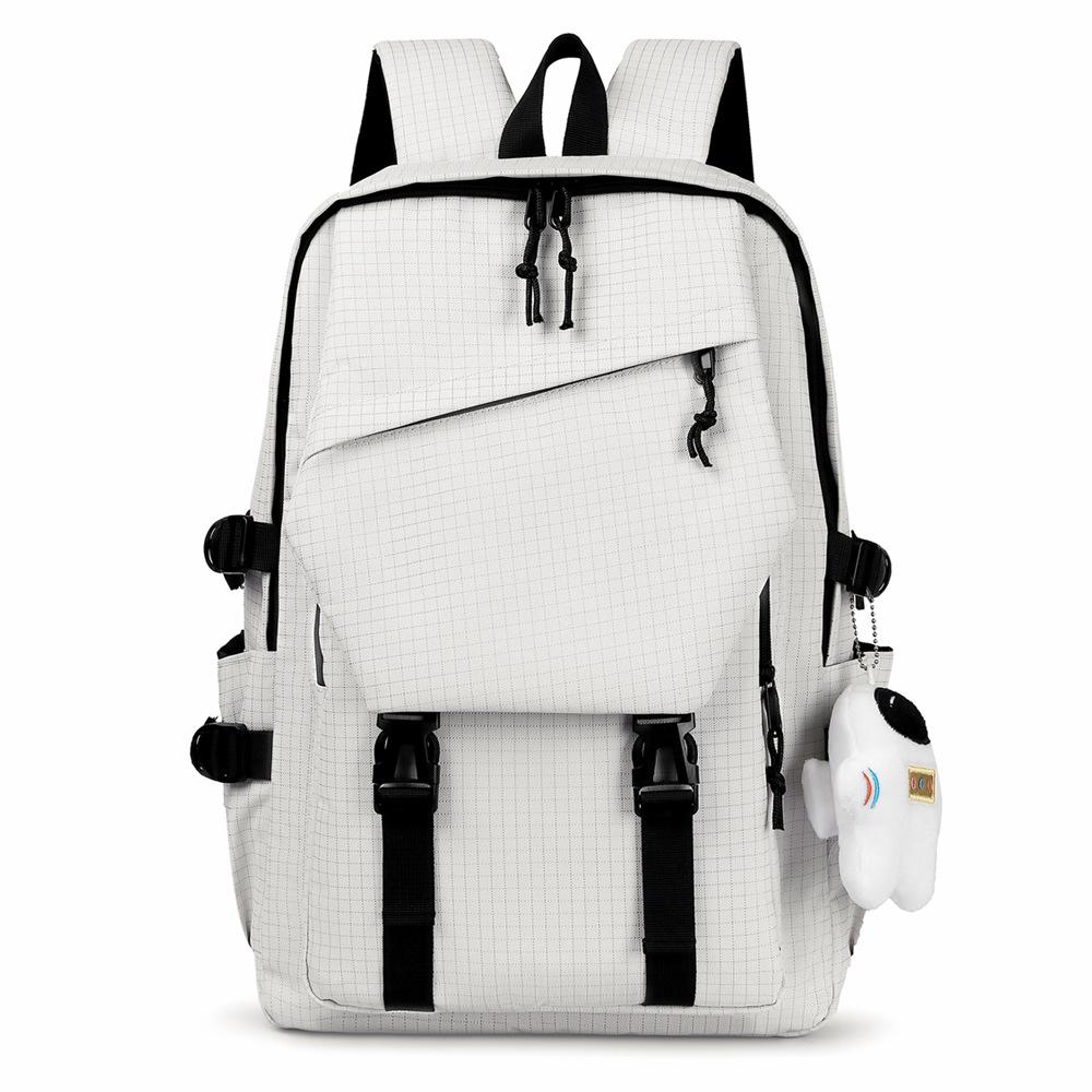 Backpack Trend Backpack Simple Couple Backpack Junior High School Student College Student School Bag Fashion Large Capacity
