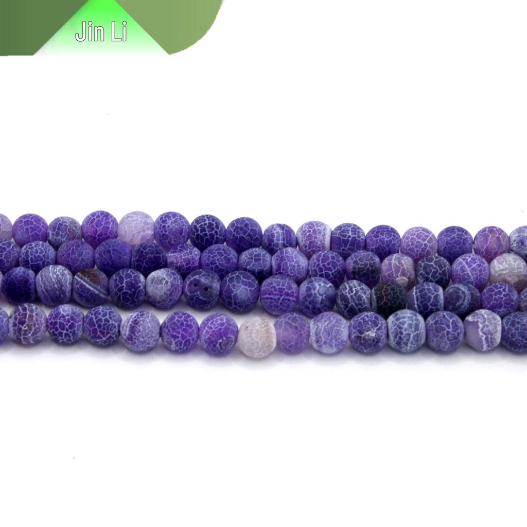 Natural Stone Round Beads for DIY Jewelry Making - Bracelet Components