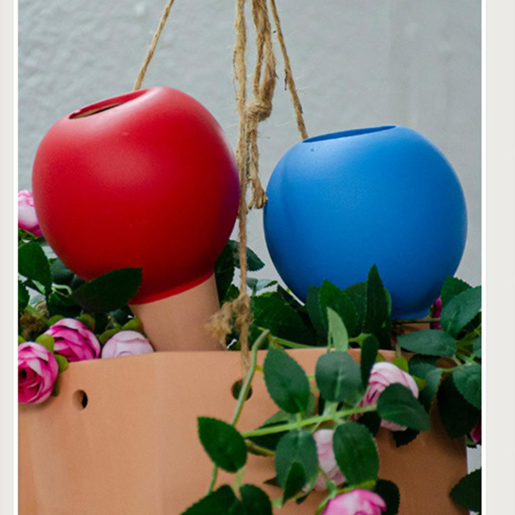 4 Stück Pflanzen Selbstbewässerungsstäbe Terrakotta Automatische Pflanzenbewässerungsgeräte Wasserbewässerungssystem für Innen/Außen