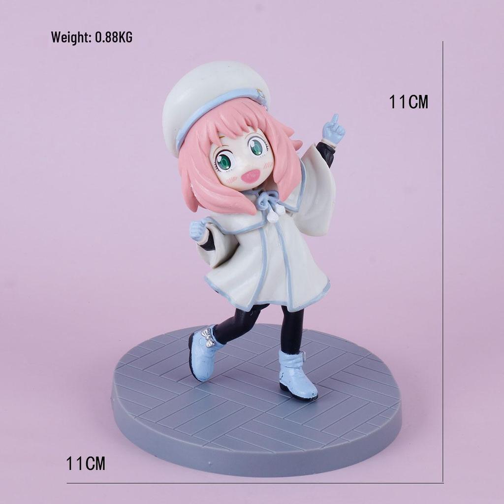 Spy x Family Kimono Anya Anime Figur Schreibtisch-Ornament
