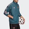 Adidas Arsenal Football Sports Jacket Men Jackets Rich-Green FQ6916