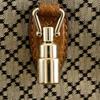 Gucci New Jackie Handbag 246907 Diamante Bamboo Fringe Brown Canvas Women Used