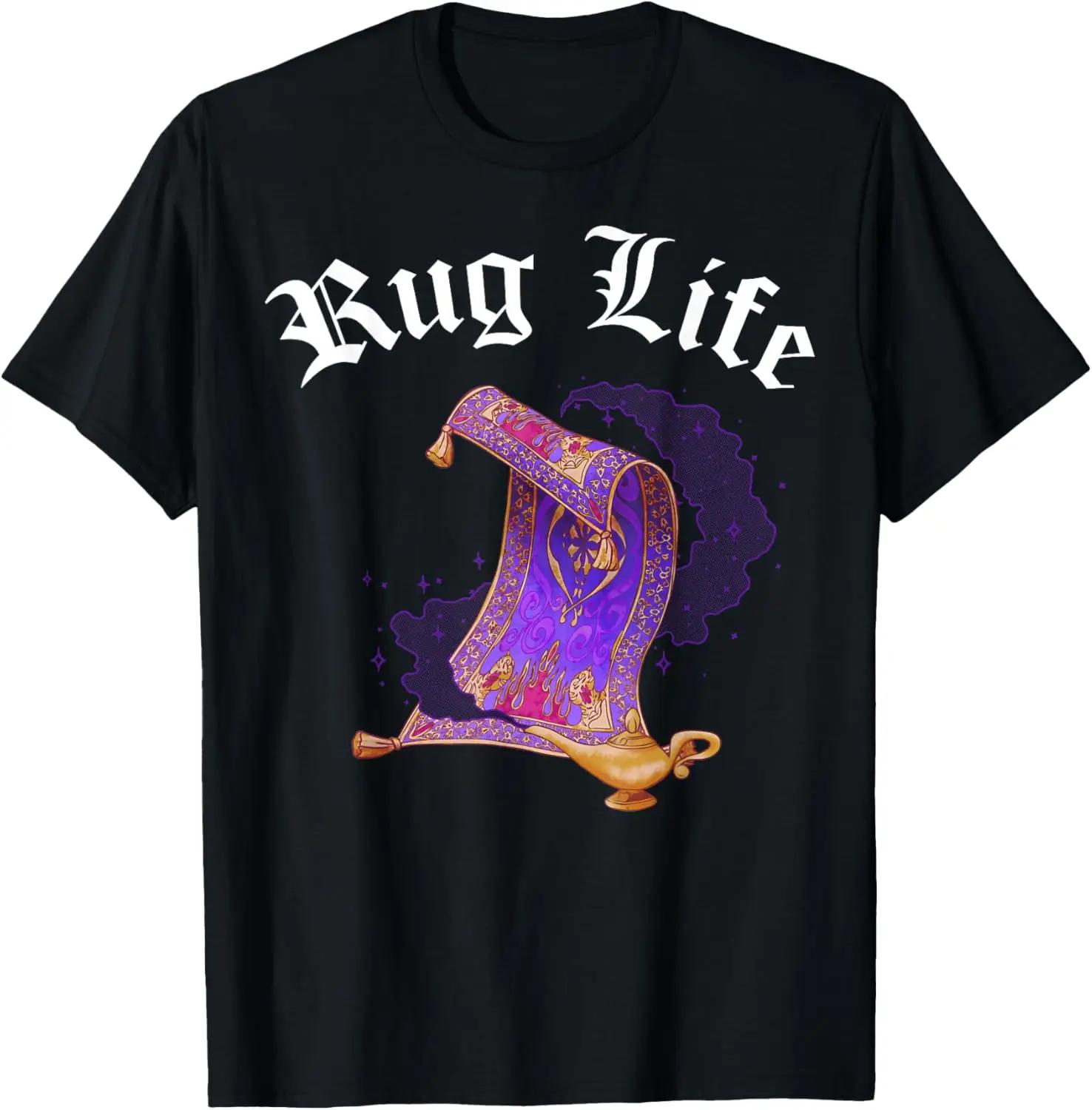 Hot Fashion Disney Aladdin Rug Life Graphic T-Shirt T-Shirt S-4XL Four Seasons Gift M