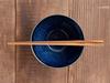 Tableware East Japanese Tableware Trapezoid Multi Bowl (SS) Chojugusa Bowl Bowl Cafe Tableware (Deep Sea)