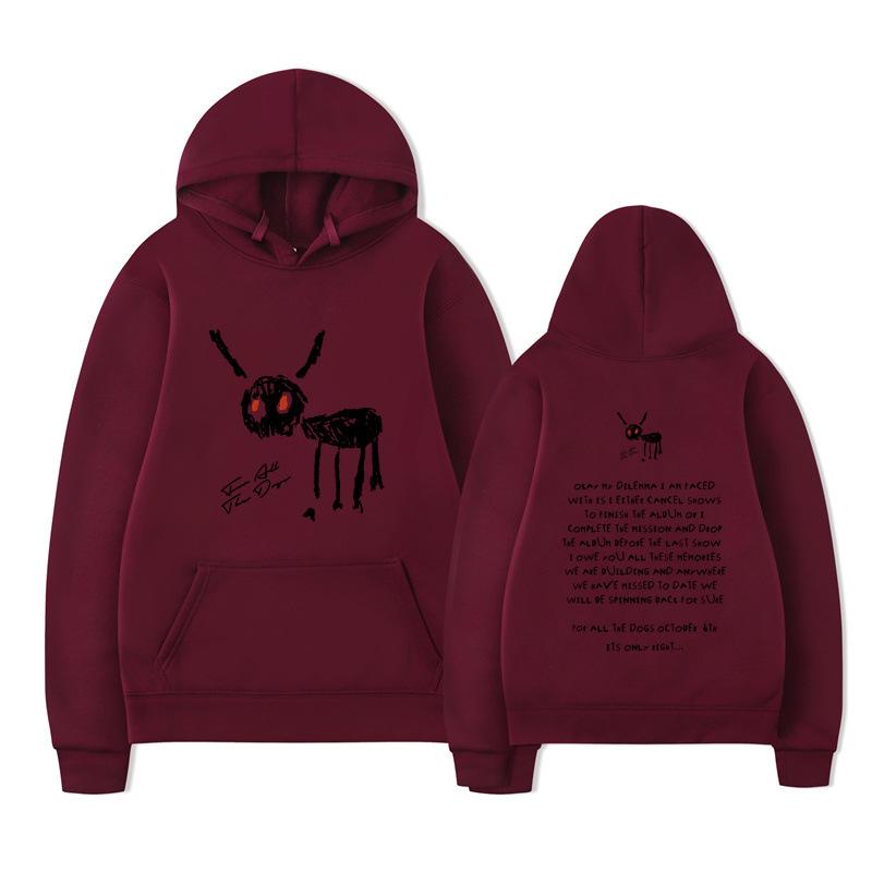 Rapper Drake for All The Dogs Letter Hoodie Design Men's Women's Sweatshirt Fleece Oversized Couples Streetwear Hoodies