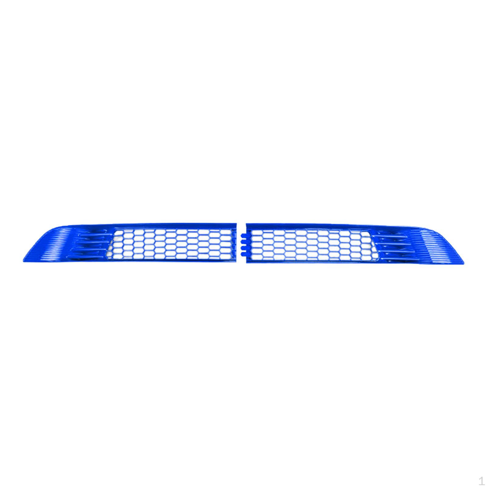 

Car Front Lower Grille Cover Good Ventilation Decoration for Blue