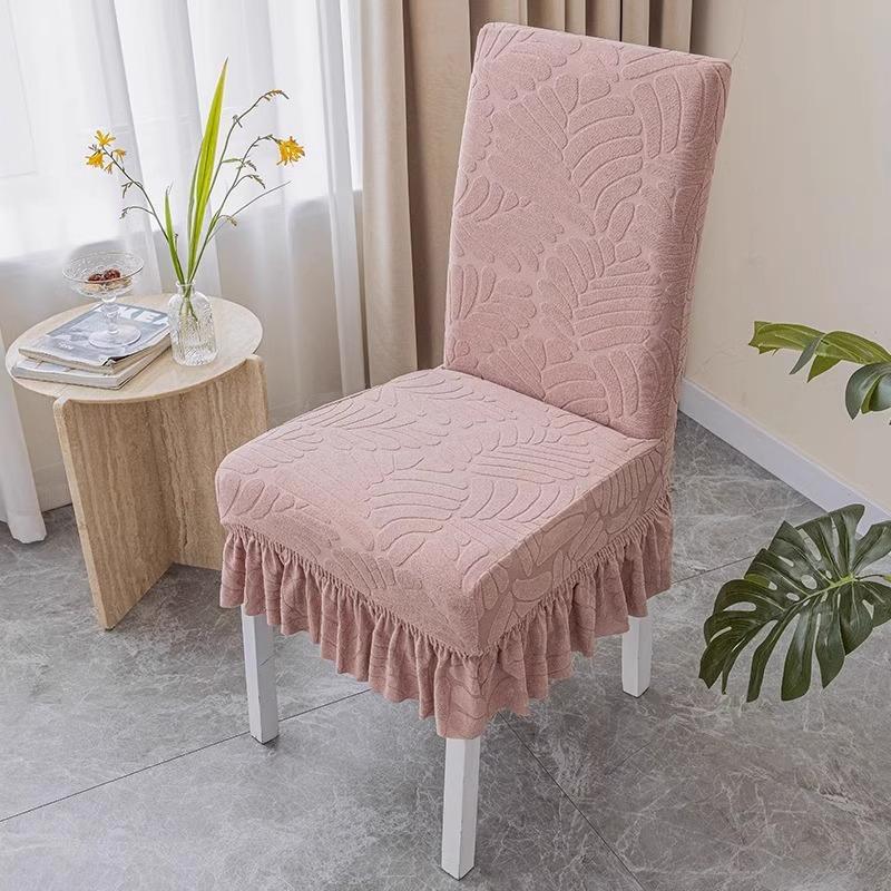 Elastischer Stuhlbezug Neuer Stil Rückenlehne Integriert Vier Jahreszeiten Universal Esszimmerstuhl Sitzkissen Set Haushalt Universal Hockerbezug