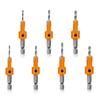 1-5PCS 8mm Shank HSS Woodworking Countersink Router Bit Screw Extractor Remon Demolition for Wood Milling Cutter