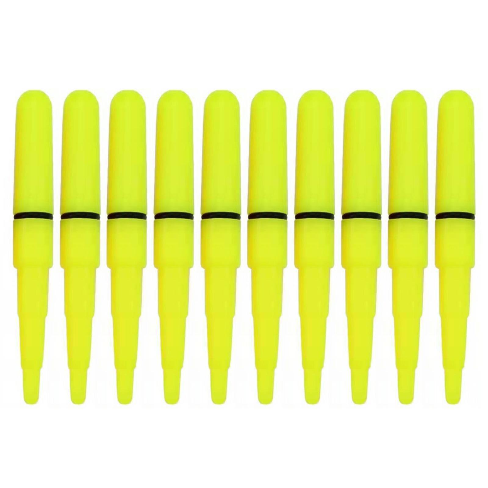 

10 шт. светодиодная светящаяся палочка для кончика удочки, водонепроницаемая светодиодная ночная светящаяся палочка для кончика удочки 3