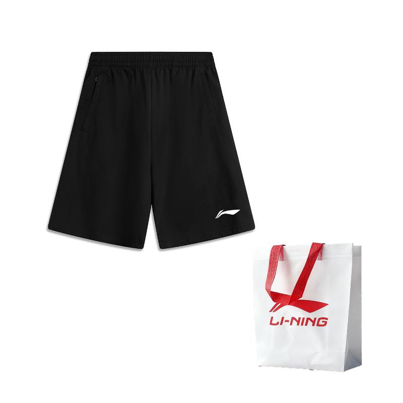 Li Ning Casual Shorts Unisex Black AAPV163-1