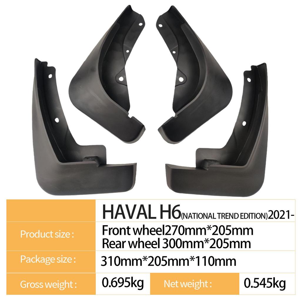 Compatible with 2021 Great Wall Haval H6 National Tide Edition Tire Mudguard.