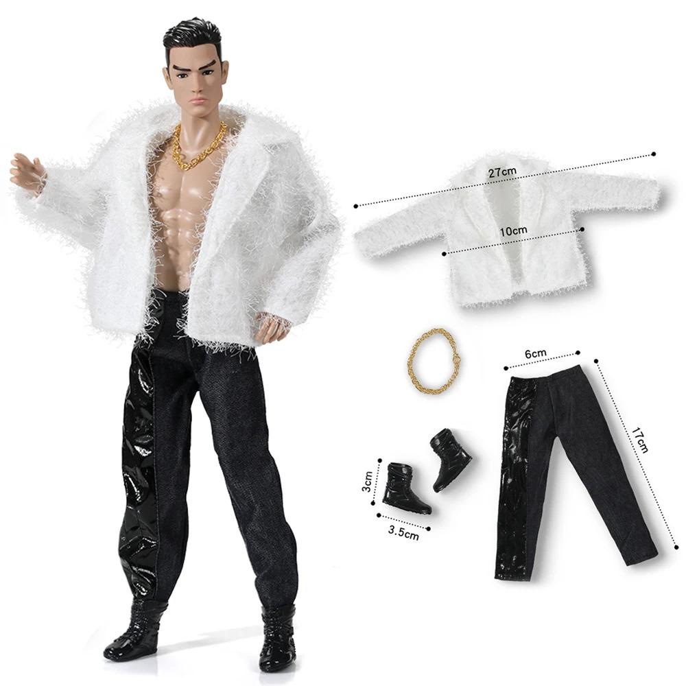 NK 30CM Prince Doll Coat 1/6 Male Dolls Accessories For 12 inch Boy Doll Clothes 11.5 Inch Doll Clotrhes Princess Outfits JJ