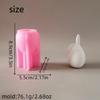Lovely Animal Candle Molds 3D Rabbits Silicones Mould Ornament Molds Casting Mould Craft Supplies for Home Decorations
