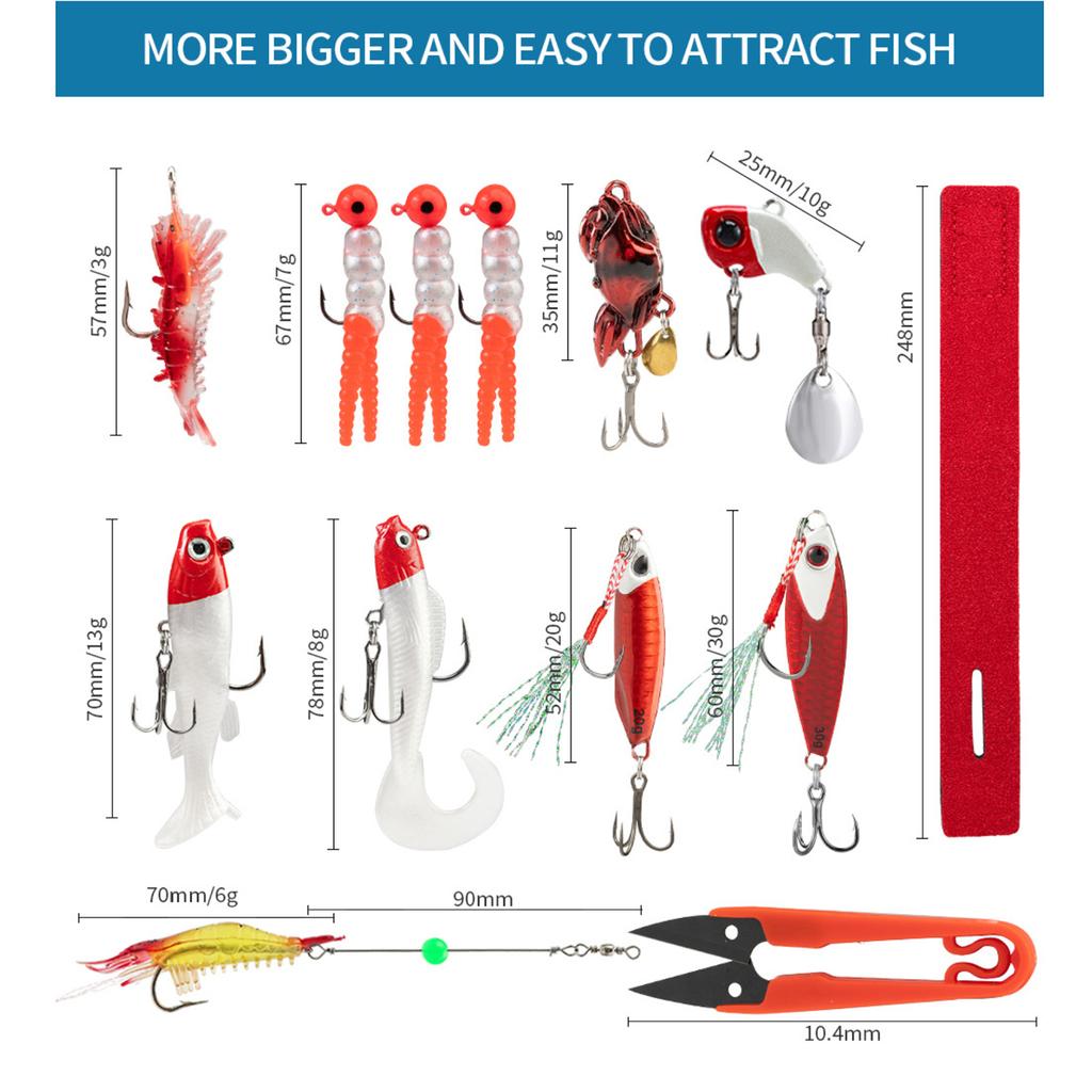 Merry Christmas Advent Calendar Fishing Christmas Countdown, Fishing Tackle Advent Calendar For Fish Adult Men Teen Boys 24-Day Countdown 24pcs