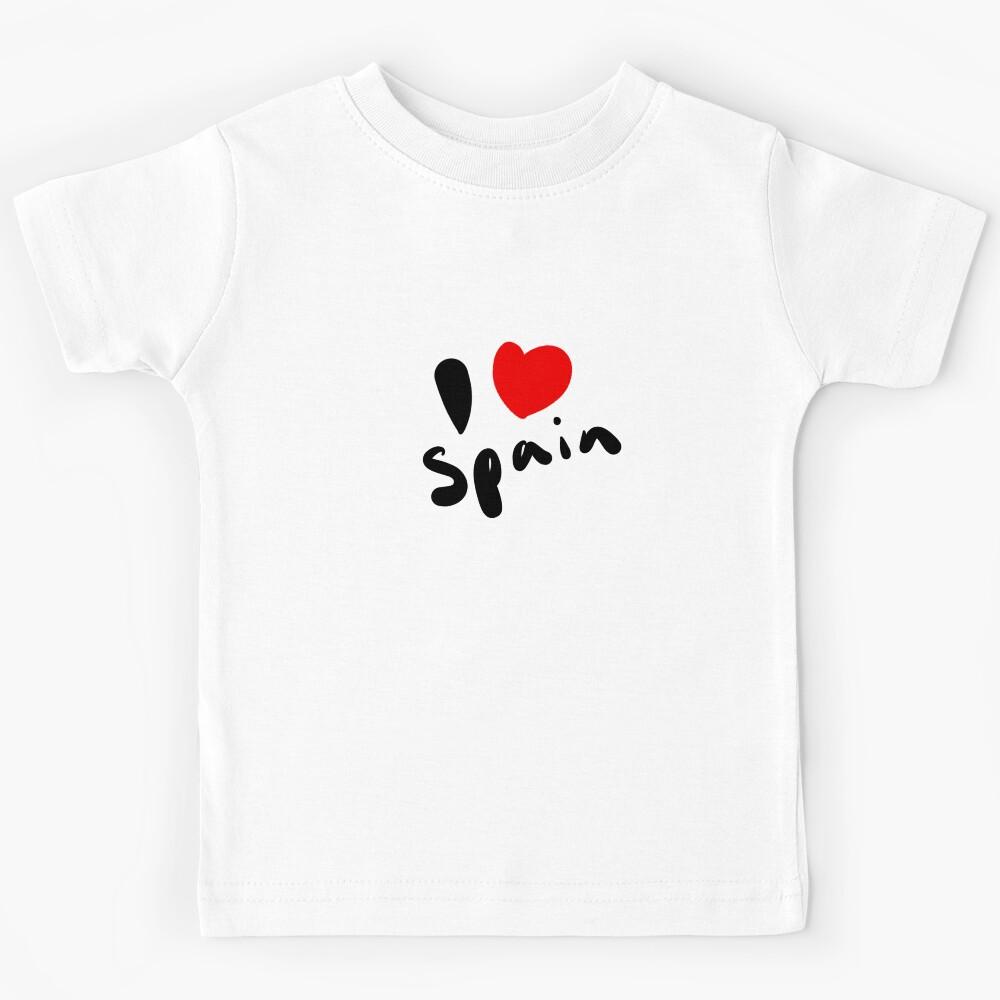 I love Spain logo Kids T-Shirt 160