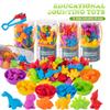 Animal Series Children's Early Education Enlightenment Counting Toys Teaching Aids Family Cognitive Classification Toys