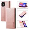 Per iPhone 12 mini LC.IMEEKE Magnetismo Forte Ultra-sottile Custodia a Flip Orizzontale Antiurto in TPU Opaco + Pelle PU con Supporto e Slot per Schede e Portafoglio
