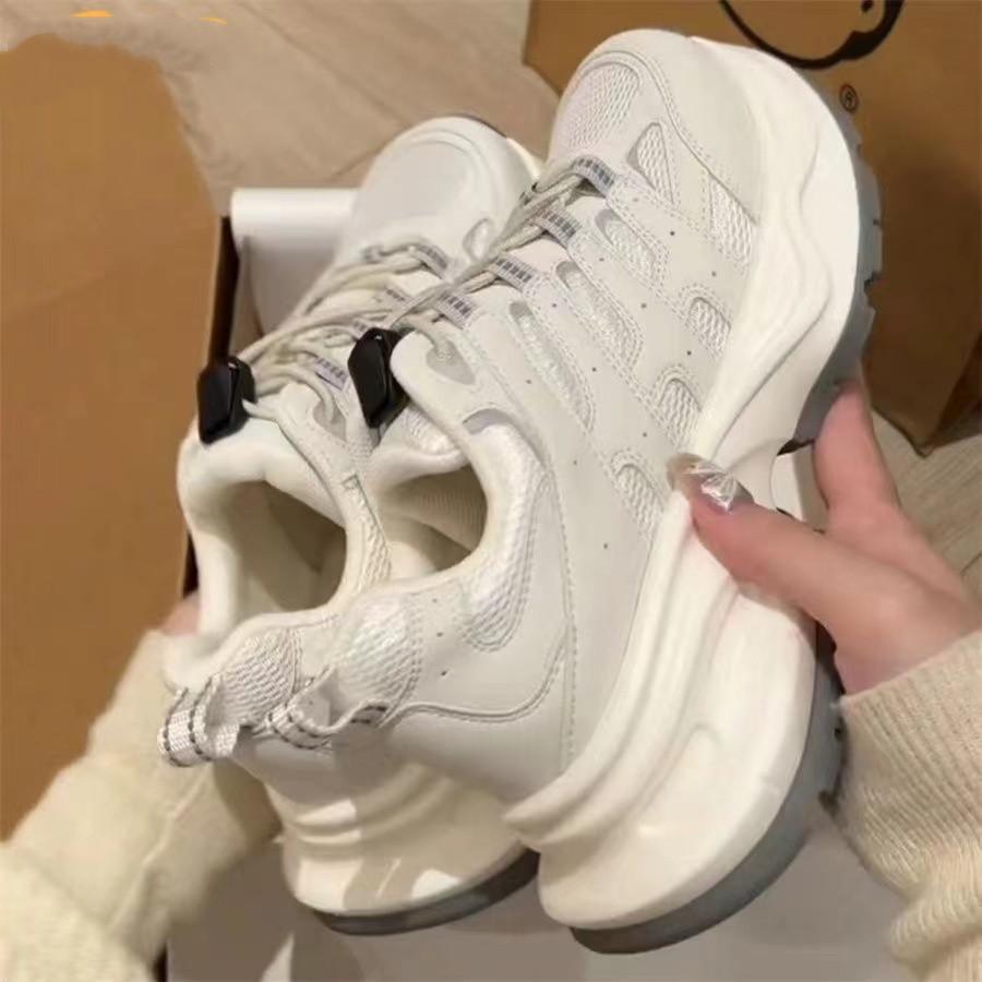 Thick-soled repea fishbone dad shoes summer new running shoes heightening hiking shoes casual sports shoes