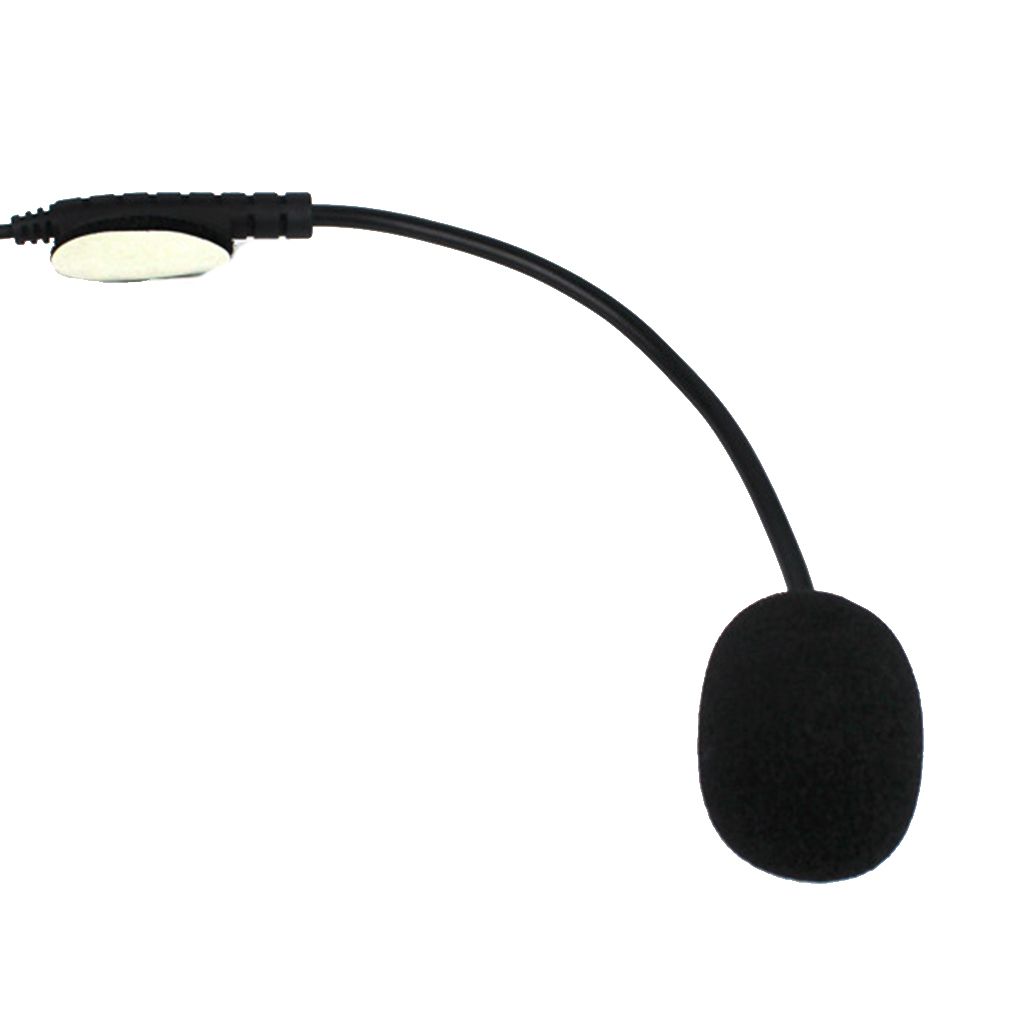 Motorcycle Helmet Headset Walkie Talkie Microphone Radio Bars Parts