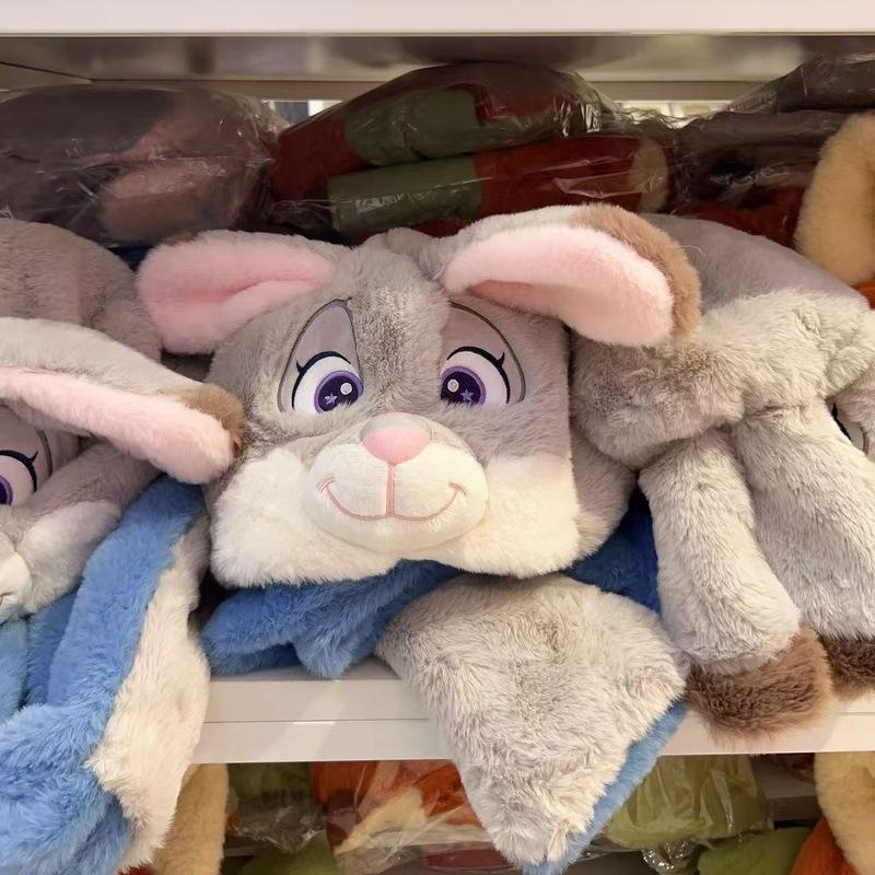 Zootopia Nick Wilde Winter Three-Piece Set - Fleece-Lined Hat Scarf Gloves Combo Cute Warm Gift For Friends Kawaii Toys Judy Toy
