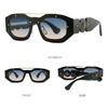 Fashion Punk Sunglasses Men Vintage Y2K Polygon Eyewear Women Luxury Designer Unique Sun Glasses