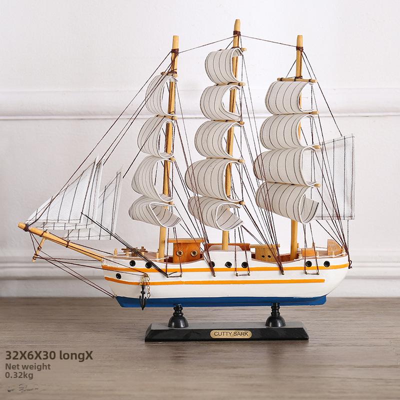 

«Украшение ручной работы в виде деревянной модели парусника – Подарок на выпускной «Плавное плавание»» Refer to option picture