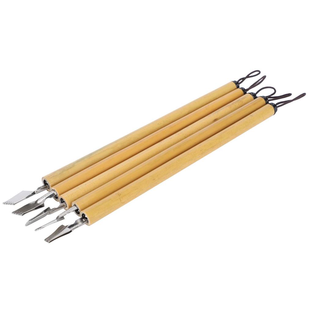 5Pcs Dip Pen Manga Calligraphy Boxed Vintage Bamboo Drawing Painting Kit School SuppliesParallel Nib