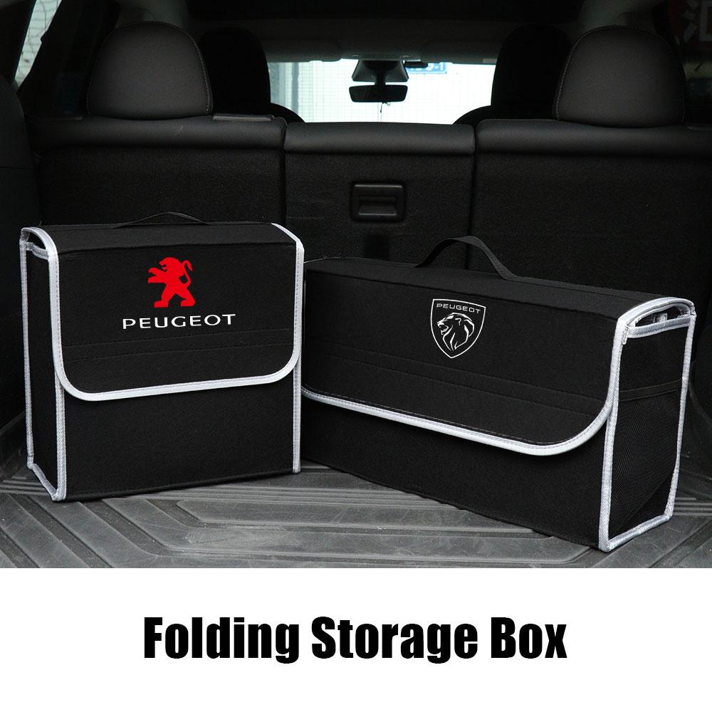 1PCS Car Storage Box Car Accessories Household Storage Box For Peugeot 408 4008 308 3008 2008 5008 508 106 107 208 301 205 607