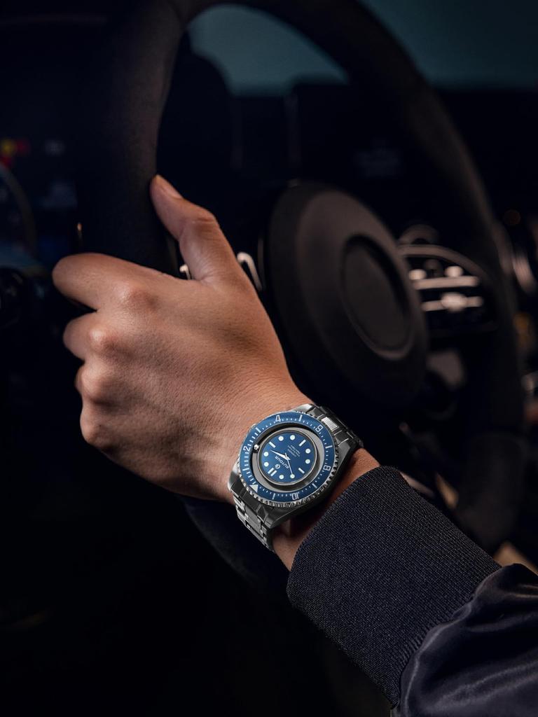 EUTOUR Magnetic Watch Men's Watch with Magnetic Balls and Hands Design Cool Simple Casual Quartz Watch 40mm Luminous Dial 20mm Adjustable Stainless