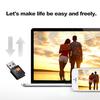 Adattatore wireless USB dual band 600Mbps 2,4GHz +5GHz per MAC Windows