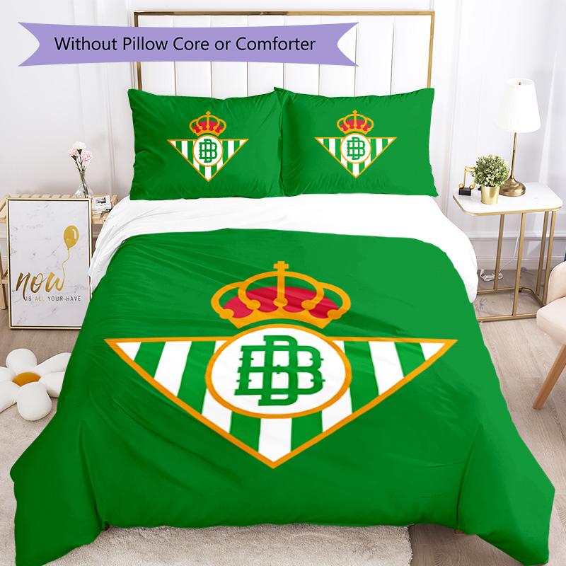 Real Betis Pattern Bedding,Quilt Set