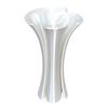 Eco Friendly PLA Vase Modern 3D Printed Vase, Artistic Flower Elegant Living Room Decoration Table Centerpiece for Artificial Plants, Fresh