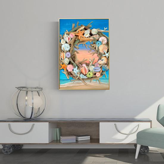 Full Drill 5D Rhinestone Painting Kit Vibrant Color Shiny Flower Theme Handmade Rhinestone Painting Art Craft Ornament