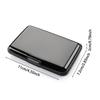 RFID Blocking Credit Card Holder Coin Purse Aluminum Metal Waterproof Anti-Theft Wallet Business for Men Women Card Case