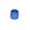 100 Pcs ID 8mm Height 9mm 6 Colors Straight Unnumbered Aluminum Pigeon Bird Foot Ring Outdoor Flight Training Competition Carry