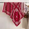 Retro Ethnic Style Cashew Nut Fashion Women'S Imitation Cashmere Thermal Scarf Double-Sided Fringed Large Square Scarf